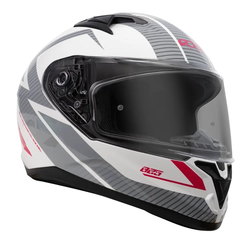 SUZUKA GLOSS WHITE/GREY/MAGENTA