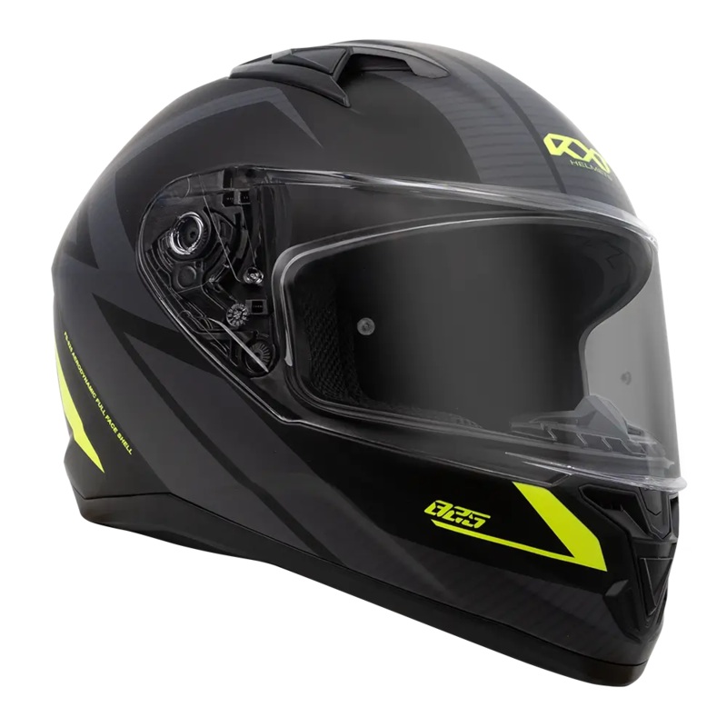 SUZUKA MATT BLACK/GREY/FLURO|SMALL|MEDIUM|LARGE|XL|XXL