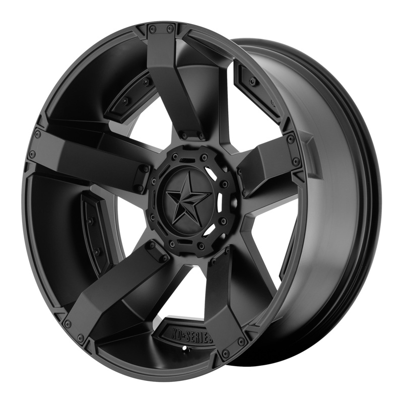 XD Wheels XD81189065700 – 18X9 Satin Black W/ Accents