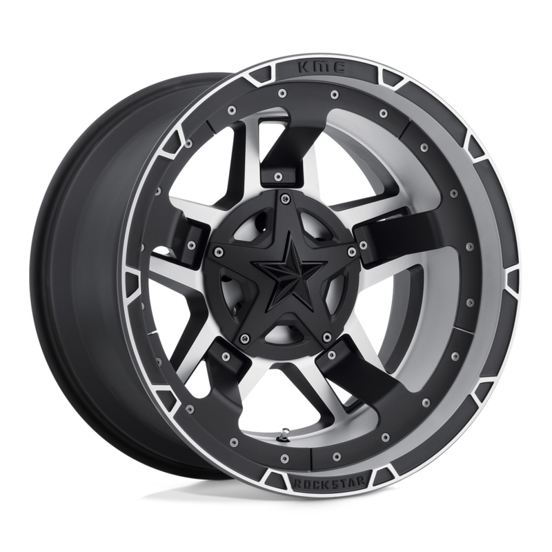 XD Wheels XD82778012520 – 17X8 Matte Black Machined