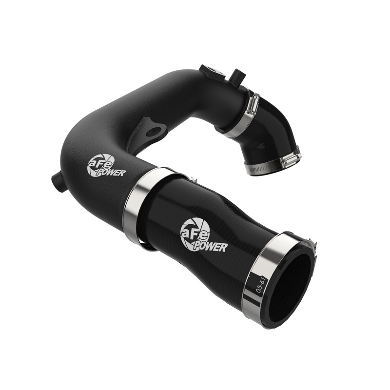 aFe Power 46-20778-B – 2024+ Jeep Wrangler JL L4-2.0L (t) BladeRunner 2-1/2in Aluminum Hot Charge Pipe – Black