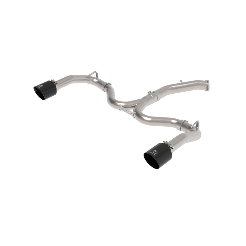 aFe Power 49-37037-B – 20-21 Kia Forte GT 1.6L 3in-2.5in 304 Stainless Steel Axle-Back Exhaust w/ Black Tips