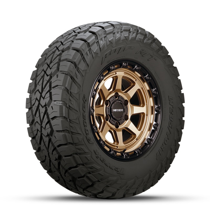 Amp Tires 285-5520AMP/RTE – AMP Terrain Attack R/T Tire – LT285/55R20 122/119Q