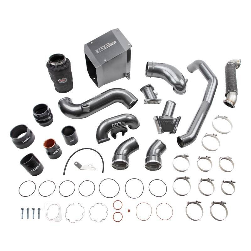 Wehrli WCF100504-GM – 07.5-2010 Chevrolet 6.6L Duramax LMM Stage 3 High Flow Bundle Kit – Gun Metal