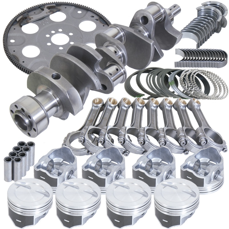Eagle B13504L06053 – Chevy LT1350 1Pc 3.750in Crank 5.700in I-Beam 4.060in Pistons 153 Tooth FP Balanced Assembly
