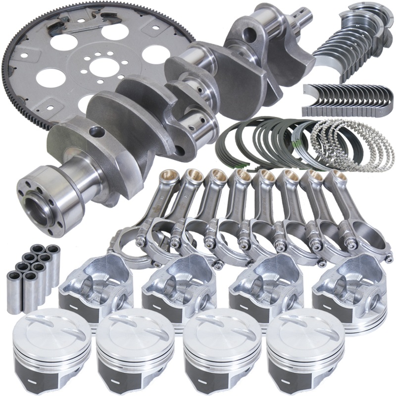 Eagle B13504L06068 – Chevy LT1350 1Pc 3.750in Crank 5.700in I-Beam 4.060in Pistons 168 Tooth FP Balanced Assembly