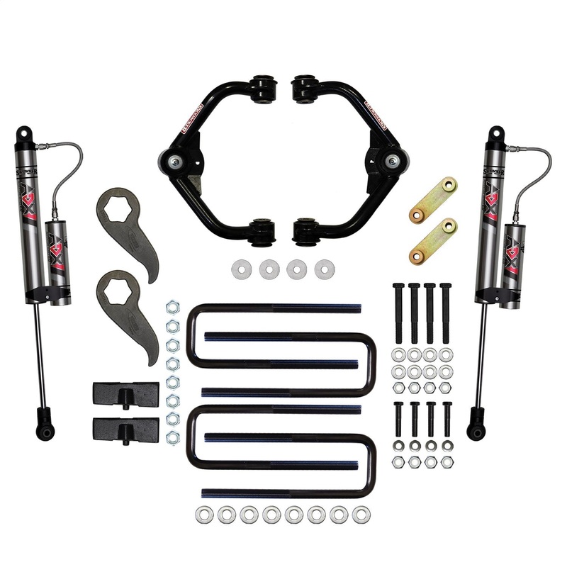 Skyjacker C20350KX – 3-3.5 in. Suspension Lift Kit With ADX 2.0 Remote Reservoir Shocks