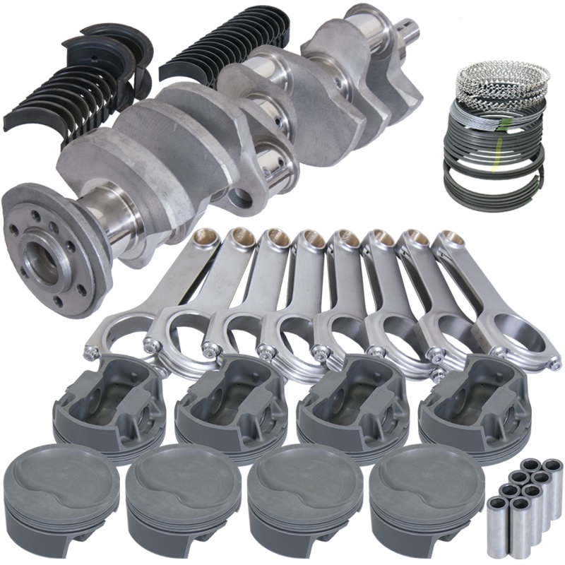 Eagle 12147040 – Chevy 400 3.875in Crank 6.000in H-Beam Stroker Rods -22cc 4.165in Pistons Rotating Assembly