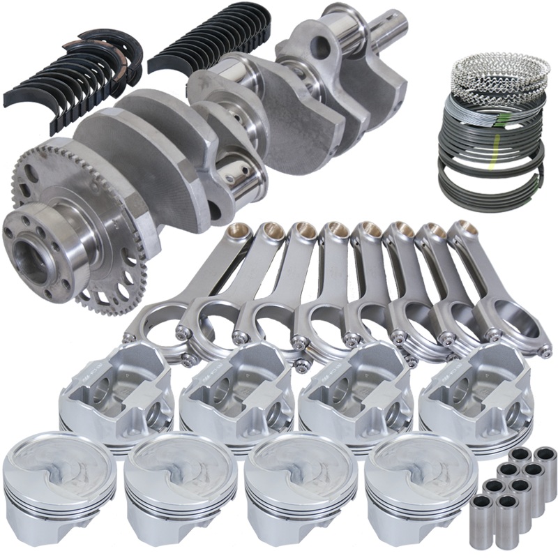 Eagle 127744030 – Chevy LS2 4.000in Crank 58 Tth Reluctor 6.125in H-Beam -15cc 4.030in Pistons Rotating Assembly