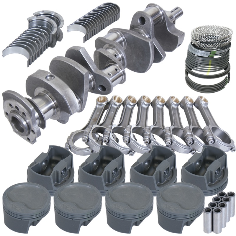Eagle 13001L060 – Chevy LT1350 1Pc 3.750in Crank 5.700in I-Beam Rods -16cc 4.060in Pistons Rotating Assembly