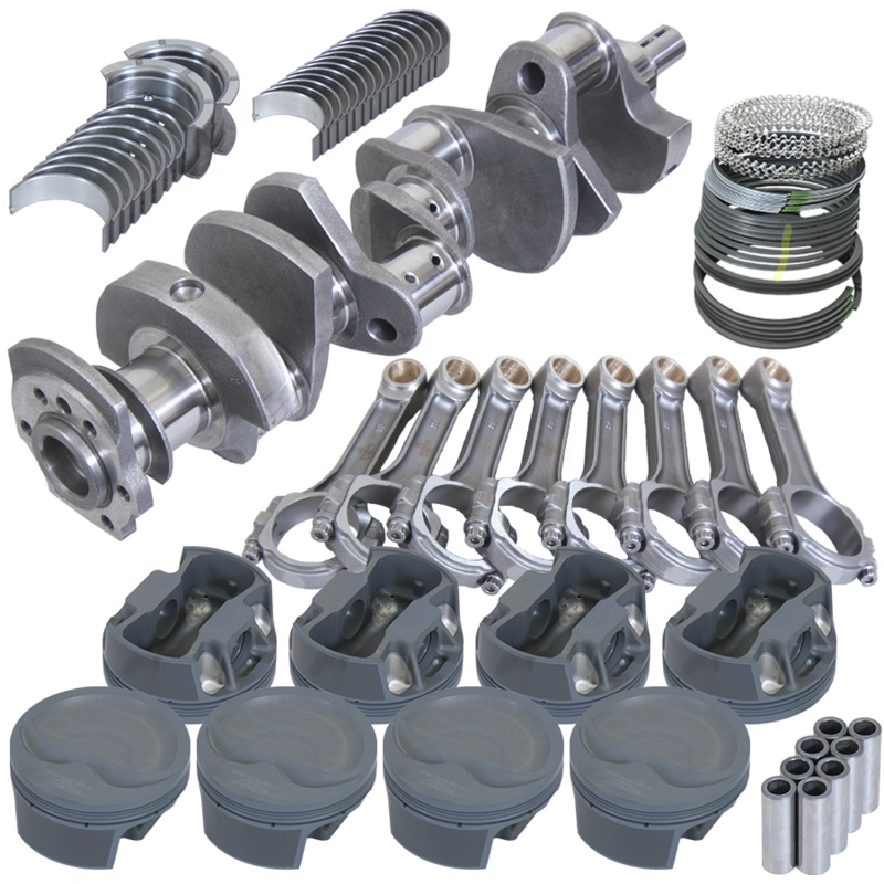 Eagle 13002L040 – Chevy LT1350 1Pc 3.750in Crank 6.000in I-Beam Rods -16cc 4.040in Pistons Rotating Assembly
