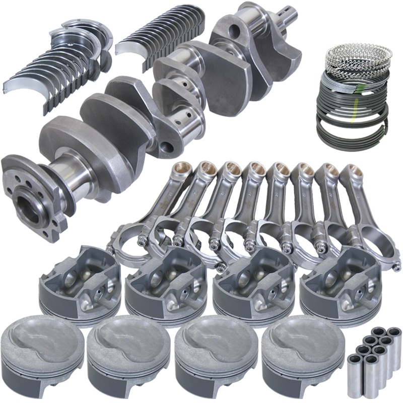 Eagle 13011000 – Chevy 400 3.750in Crank 6.000in I-Beam Rods -16cc 4.125in Pistons Rotating Assembly