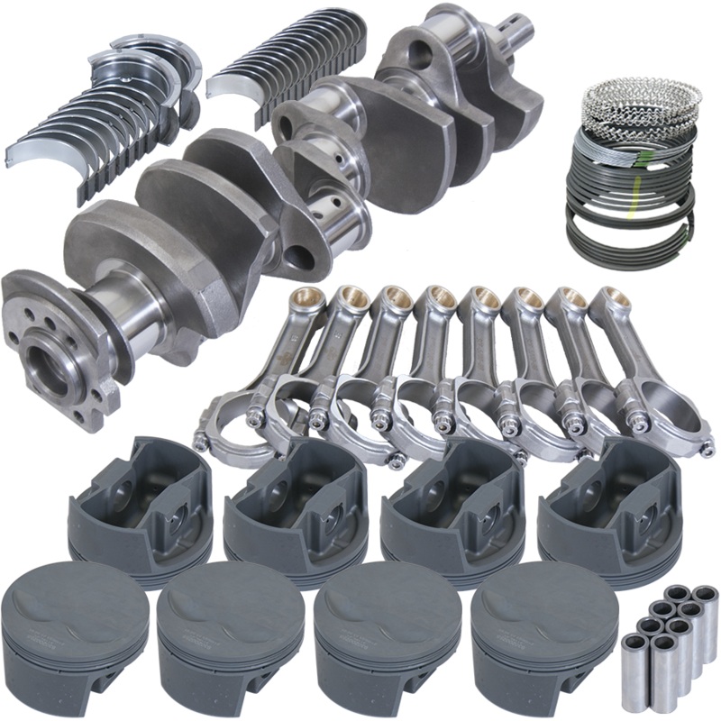 Eagle 13114030 – Chevy 400 3.750in Crank 5.700in I-Beam Rods -5cc Flat Top 4.155in Pistons Rotating Assembly