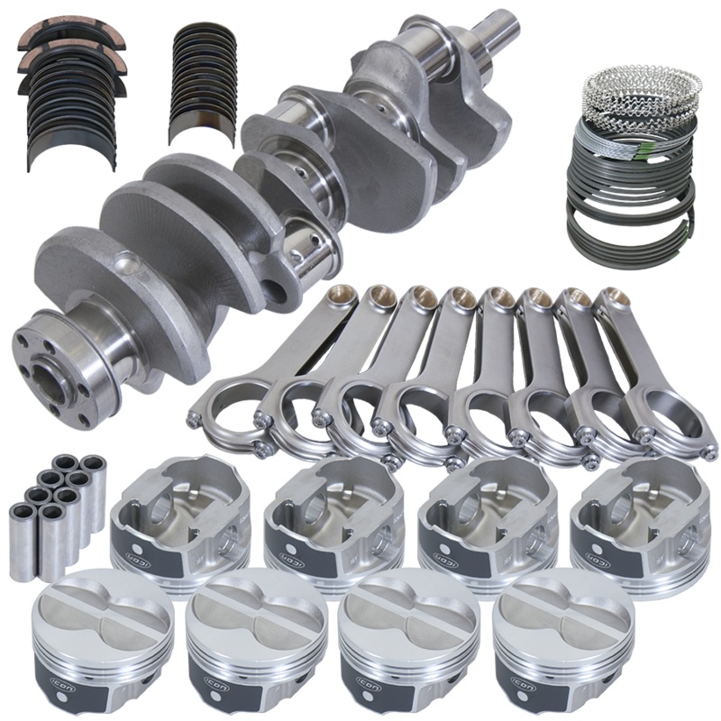 Eagle 14638000 – Ford 351W SVO 4.000in Crank 2.750in Mains 6.200in H-Beam 4.000in Pistons Rotating Assembly