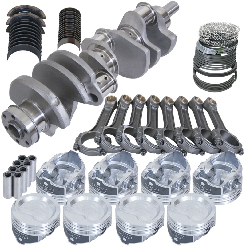 Eagle 14804060 – Ford 351W 4.000in Crank 6.200in I-Beam Rods -27.5cc 4.060in Pistons Rotating Assembly