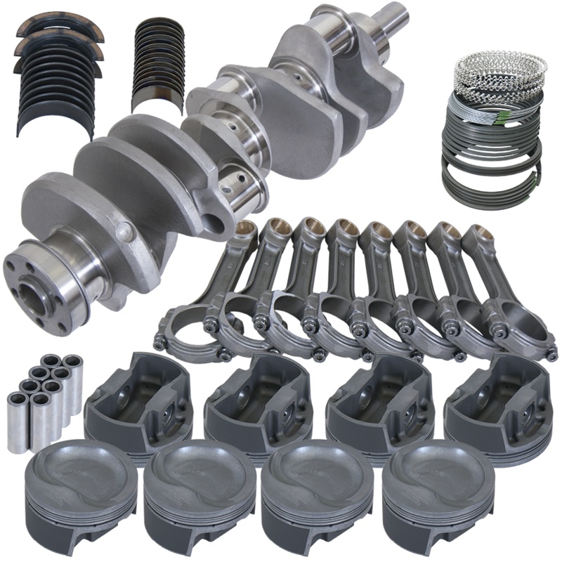 Eagle 14805030 – Ford 351W 4.000in Crank 6.200in I-Beam Rods -28cc Inv Dome 4.030in Pistons Rotating Assembly