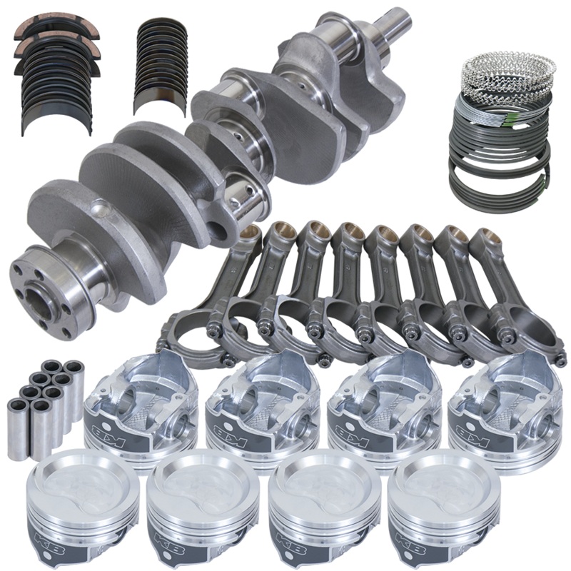 Eagle 14806040 – Ford 351W SVO 4.000in Crank 2.750in Mains 6.200in I-Beam Rod 4.040in Pistons Rotating Assembly