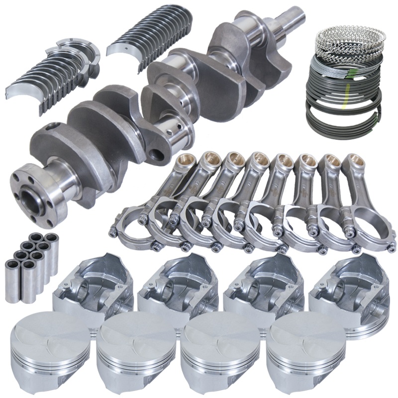 Eagle 16022000 – Ford 289/302 3.400in Crank 5.400in I-Beam Rods -5cc Flat Top 4.000in Pistons Rotating Assembly