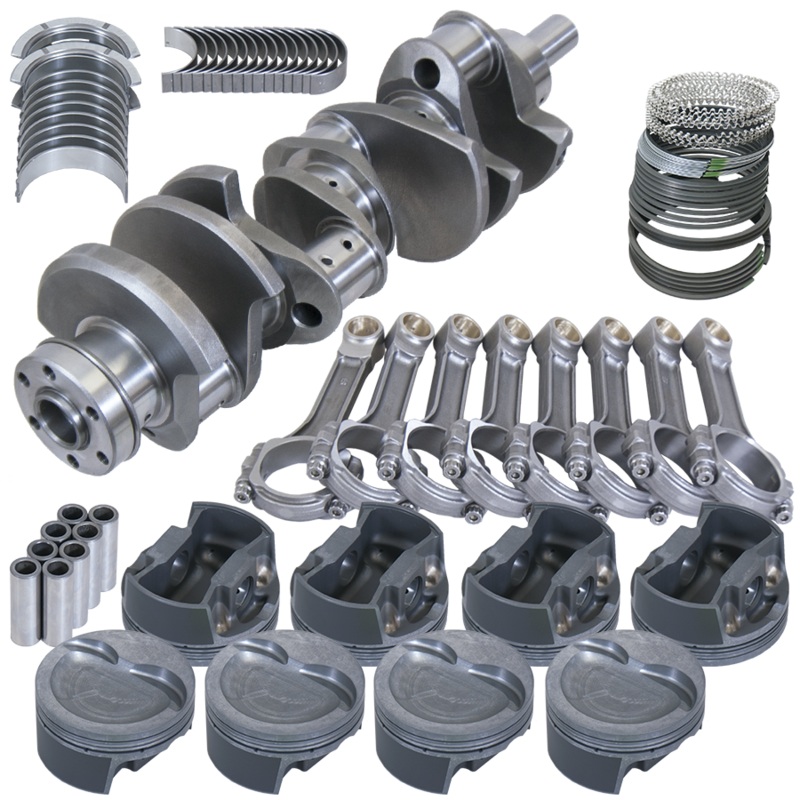 Eagle 16123125 – Ford 351W 4.000in Crank 6.250in I-Beam Rods -26cc Inv Dome 4.125in Pistons Rotating Assembly