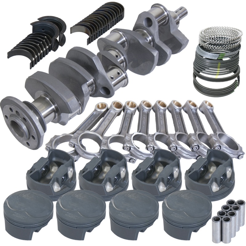 Eagle 62077040 – Chevy 350 3.750in Crank 6.000in I-Beam Rods 11cc Dome 4.040in Pistons Rotating Assembly