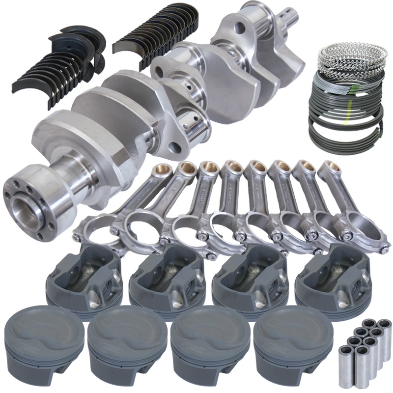 Eagle 62110040 – Chevy LT1 350 1Pc 3.750in Crank 6.000in I-Beam Rods -16cc 4.040in Pistons Rotating Assembly