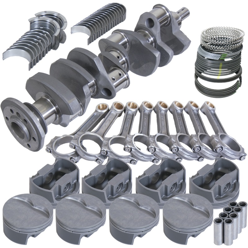 Eagle 62011060 – Chevy 350 3.750in Crank 6.000in I-Beam Rods -5cc Flat Top 4.060in Pistons Rotating Assembly