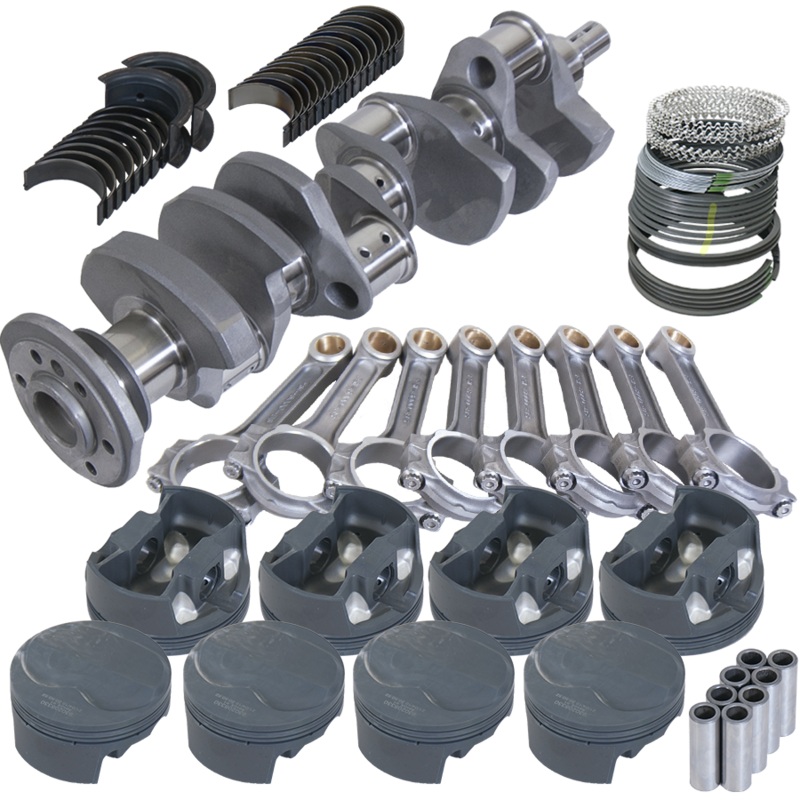 Eagle 62012060 – Chevy 350 3.750in Crank 6.000in I-Beam Rods 6cc Dome 4.060in Pistons Rotating Assembly