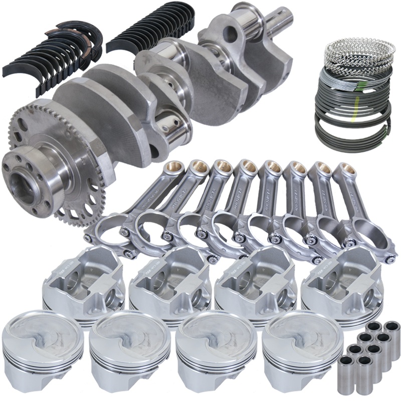 Eagle 627744030 – Chevy LS2 4.000in Crank 58 Tth Reluctor 6.125in I-Beam Rods 4.030in Pistons Rotating Assembly