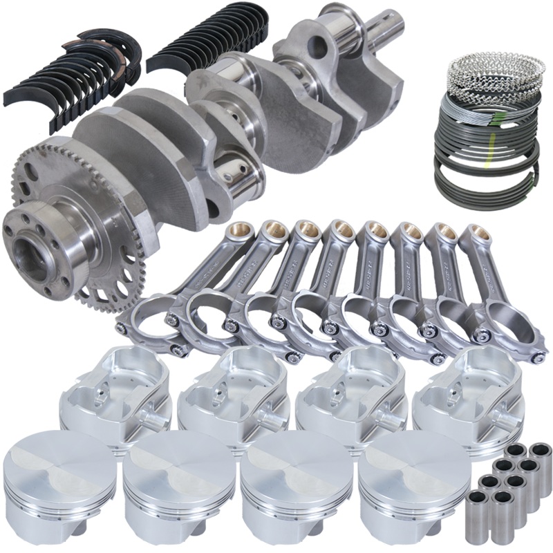 Eagle 628274030 – Chevy LS2 4.000in Crank 58 Tth Reluctor 6.125in I-Beam Rods 4.030in Pistons Rotating Assembly