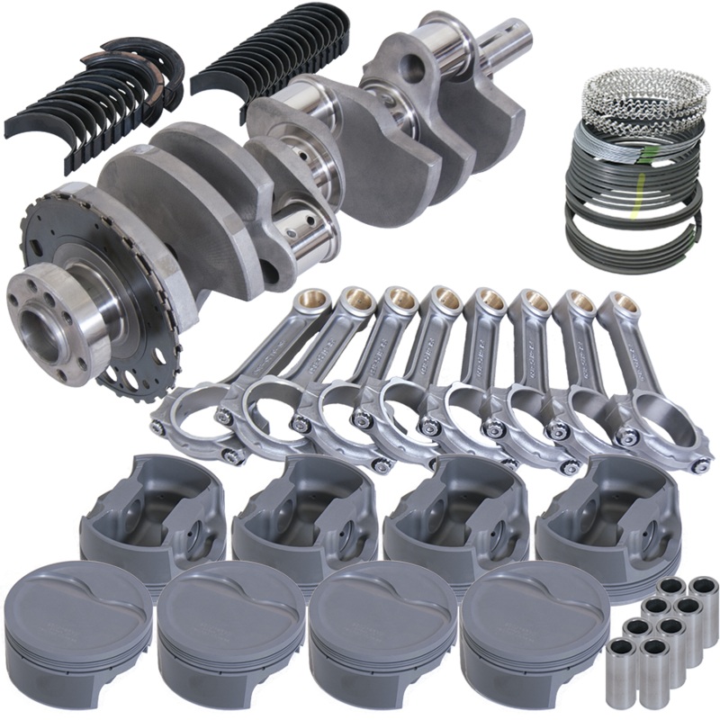 Eagle 629104030 – Chevy LS2 4.000in Crank 24 Tth Reluctor 6.125in I-Beam Rods 4.030in Pistons Rotating Assembly
