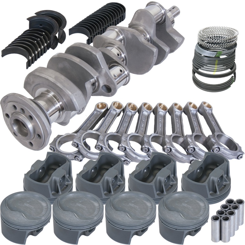 Eagle 62500040 – Chevy 400 3.750in Crank 5.700in I-Beam Rods -20cc 4.165in Pistons Rotating Assembly