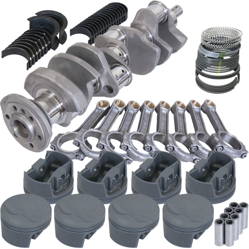 Eagle 62501030 – Chevy 400 3.750in Crank 5.700in I-Beam Rods -5cc Flat Top 4.155in Pistons Rotating Assembly