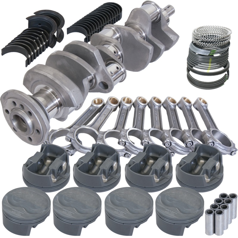 Eagle 62504030 – Chevy 400 3.750in Crank 6.000in I-Beam Rods 4cc Dome 4.155in Pistons Rotating Assembly