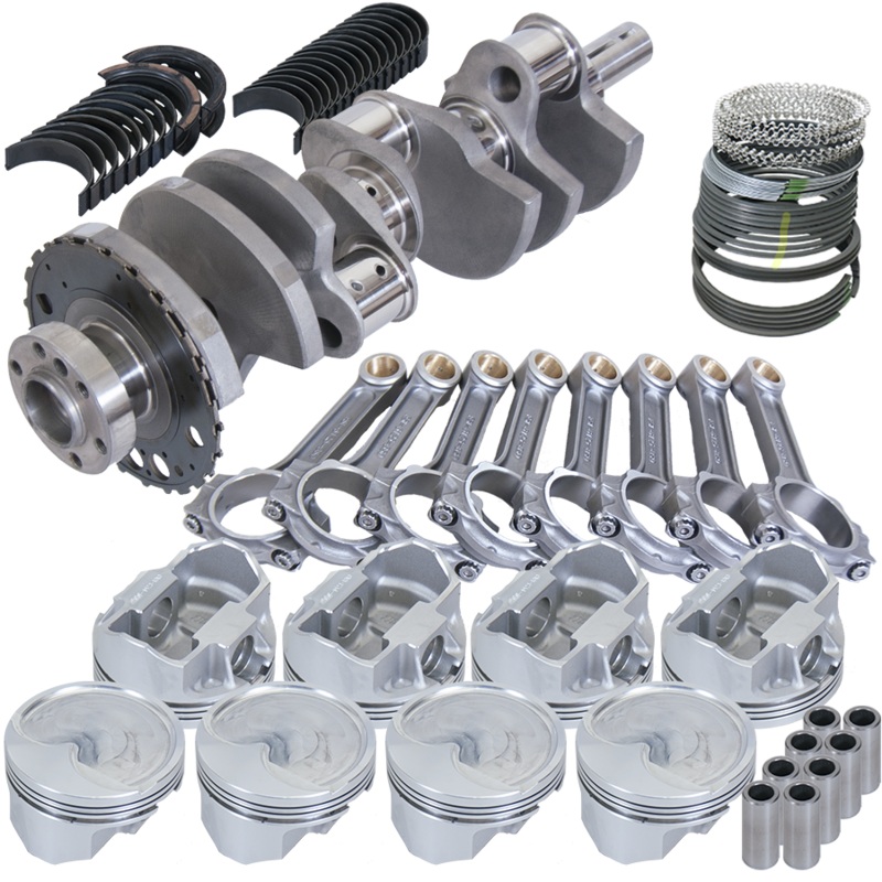 Eagle 627144030 – Chevy LS2 4.000in Crank 24 Tth Reluctor 6.125in I-Beam Rods 4.030in Pistons Rotating Assembly