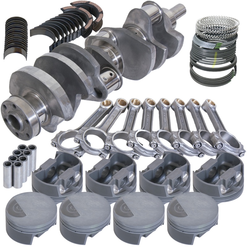 Eagle 64702030 – Ford 351C 4.000in Crank 6.000in I-Beam Rods -3.2cc Flat Top 4.030in Pistons Rotating Assembly