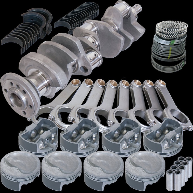 Eagle B12508030 – Chevy 400 3.750in Crank 6.000in H-Beam -16cc 4.155in Pistons Balanced Assembly