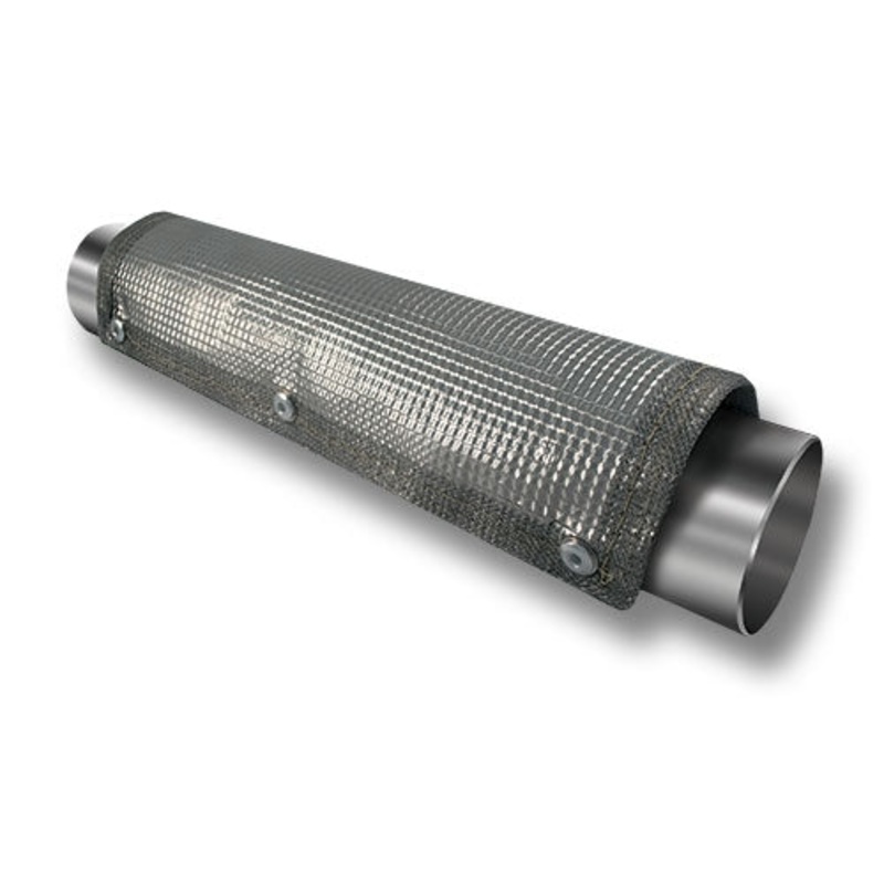 Thermo-Tec Products 11676 – Exhaust Wrap 2 Foot x 6 Inch Stainless Steel Pipe Shield Thermo Tec
