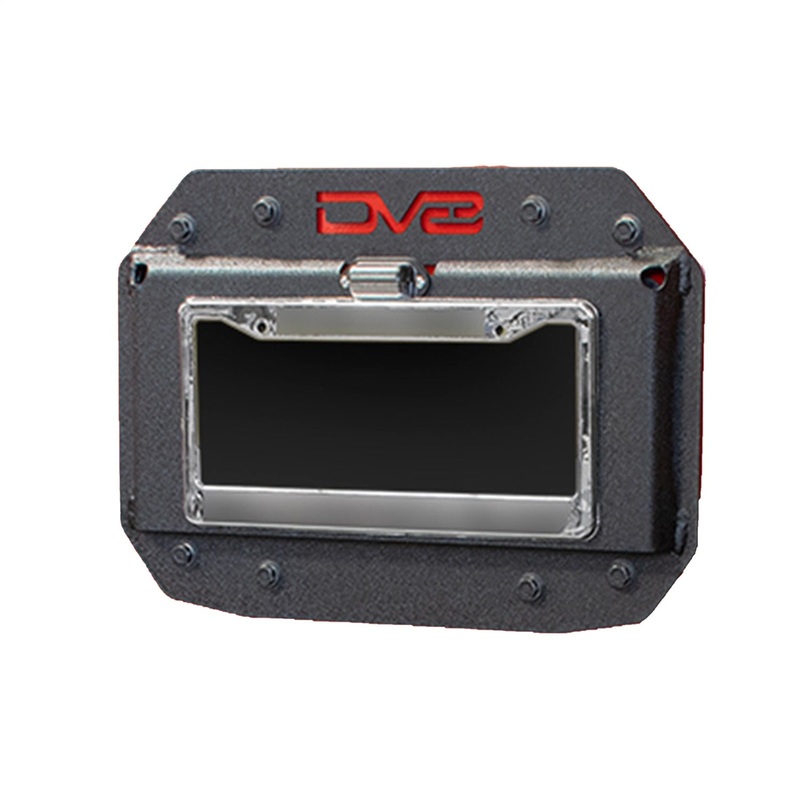 DV8 Offroad JLTS-01 – 2018+ Jeep Wrangler JL Spare Tire Delete Kit w/ License Plate Bracket w/o Reverse Camera