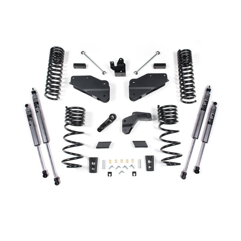 Zone Offroad ZOND53F – 14-18 RAM 2500 6.5 Inch Lift Kit Diesel Fox Shocks  Offroad