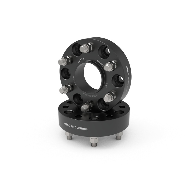 aFe Power 610-20T001-B – CONTROL Billet Aluminum Wheel Spacers 6×5.5mm / CB 77.8mm / 1.5in – 19-25 RAM 1500