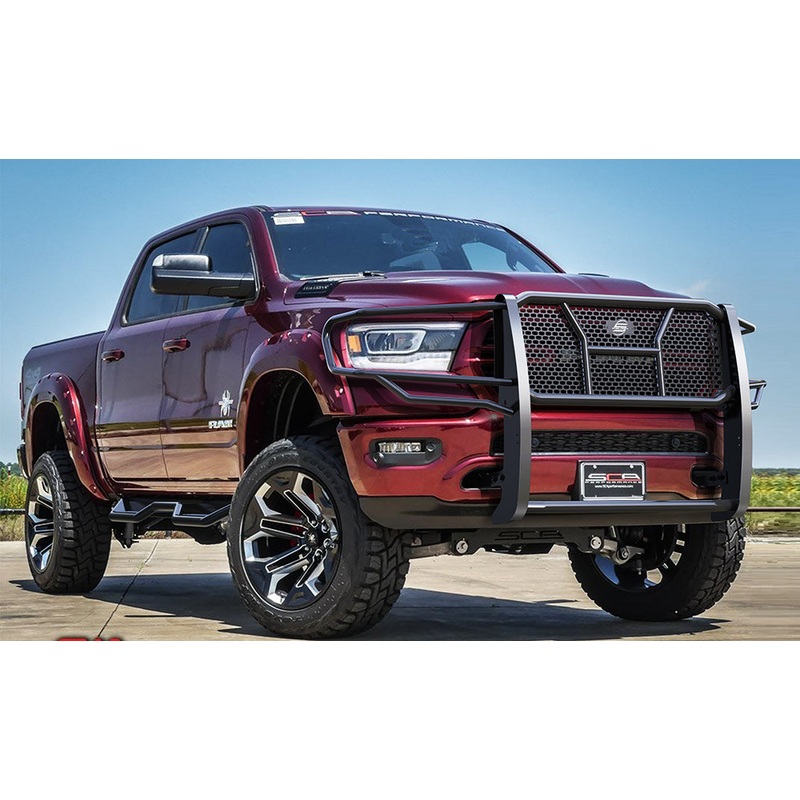 Steelcraft 50-2270C – 19-25 Ram 1500 Black HD Grille Guards
