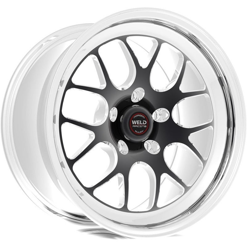 Weld 77HB7105W57A – S77 17×10.5 / 5x115mm BP / 5.7in. BS Black Wheel (High Pad) – Non-Beadlock