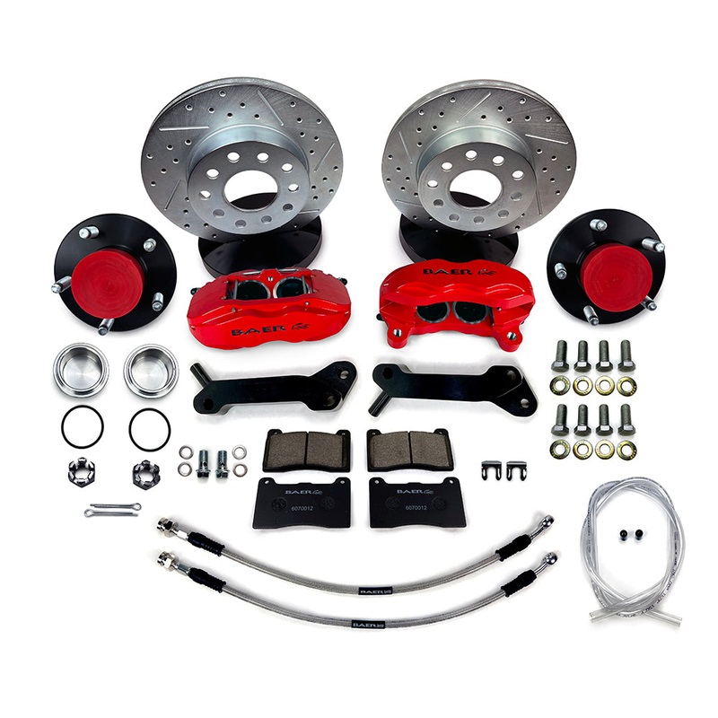 Baer Brakes 4261653CY – S4 Brake System Front