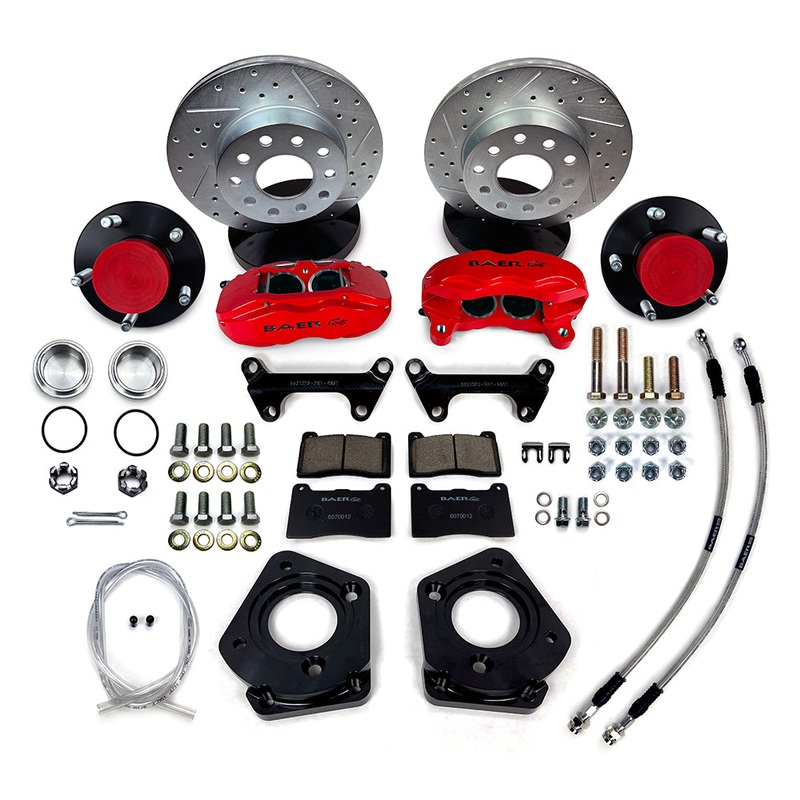 Baer Brakes 4261654CY – S4 Brake System Front