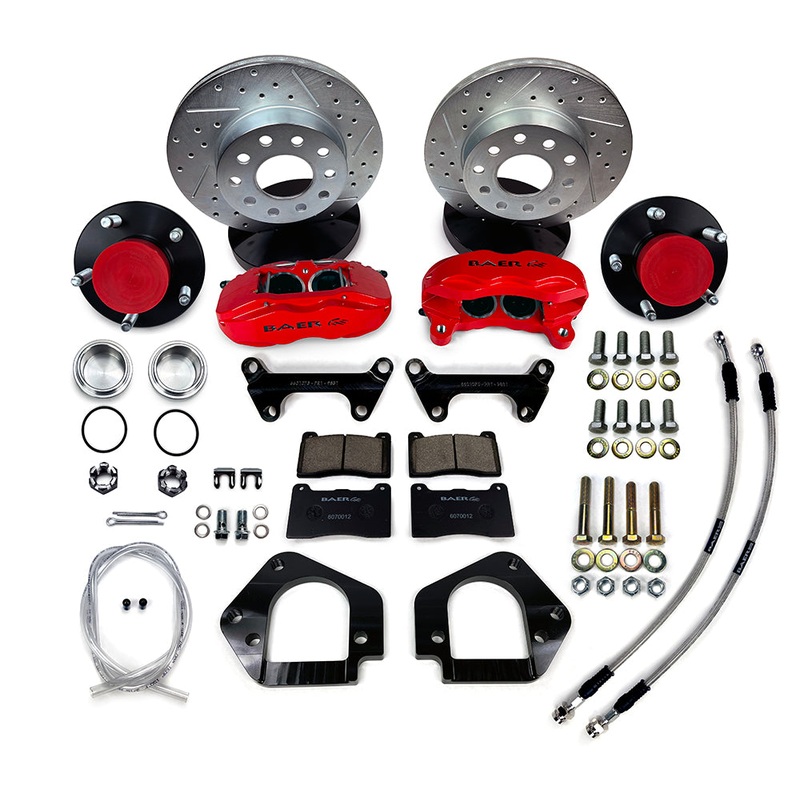 Baer Brakes 4301605CY – S4 Brake System Front