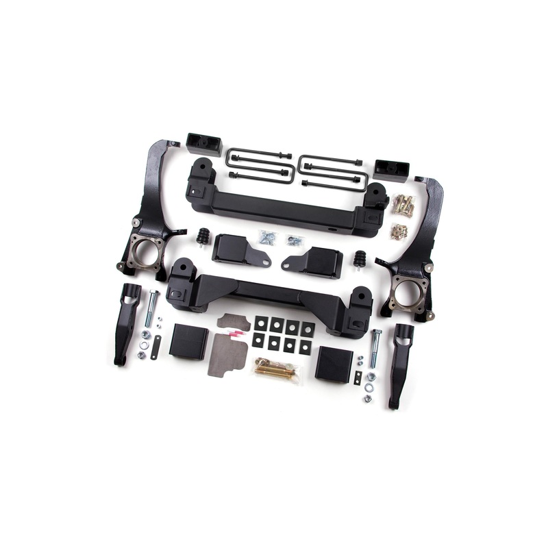 Zone Offroad ZONT5F – 16-21 Toyota Tundra 5 Inch Lift Kit With Fox 2.0 Adventure Series  Offroad