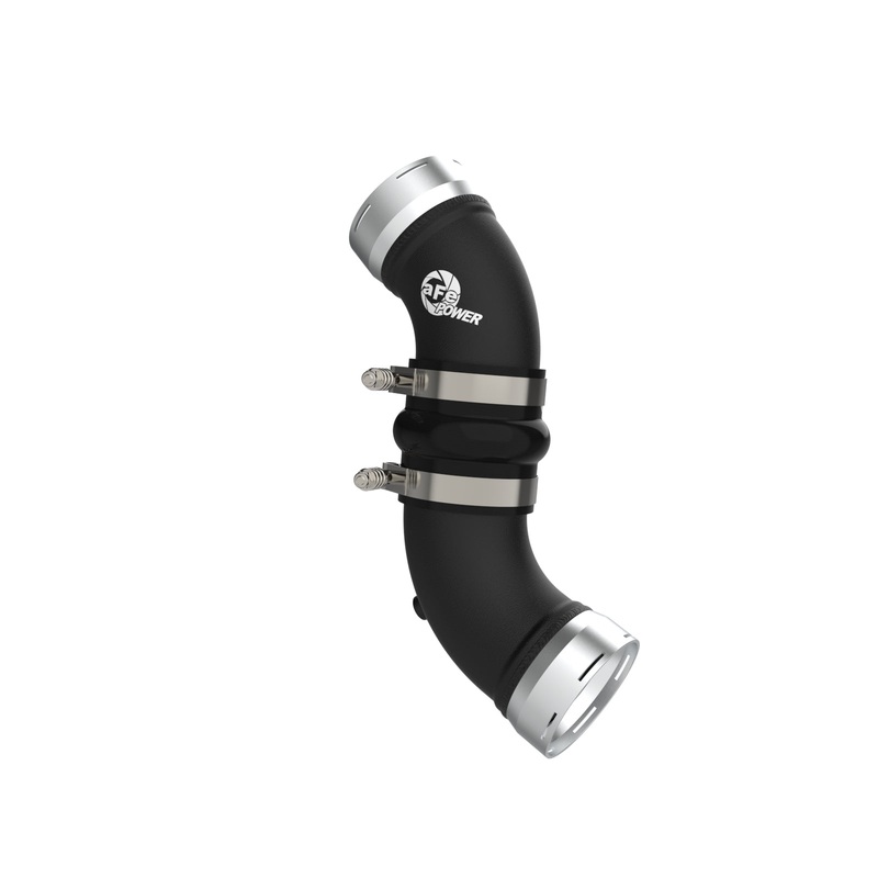 aFe Power 46-20059-B – BladeRunner 3-1/2 IN Aluminum Cold Charge Pipe Black