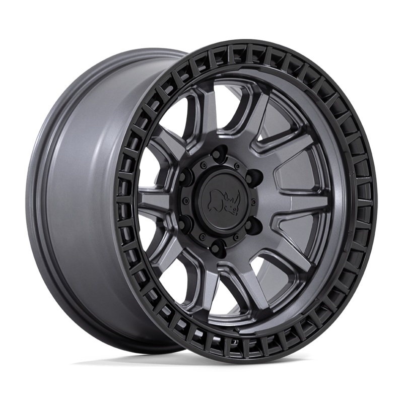 Black Rhino Wheels BR001AB20905000 – Calico 20X9 Matte Gunmetal W/ M-Black Lip