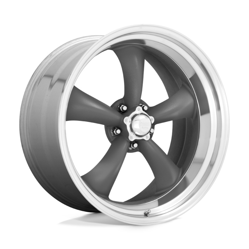 American Racing Wheels VN2155173US – Vn215 Classic Torq Thrust Ii 15X10 Mag Gray W/ Machined Lip