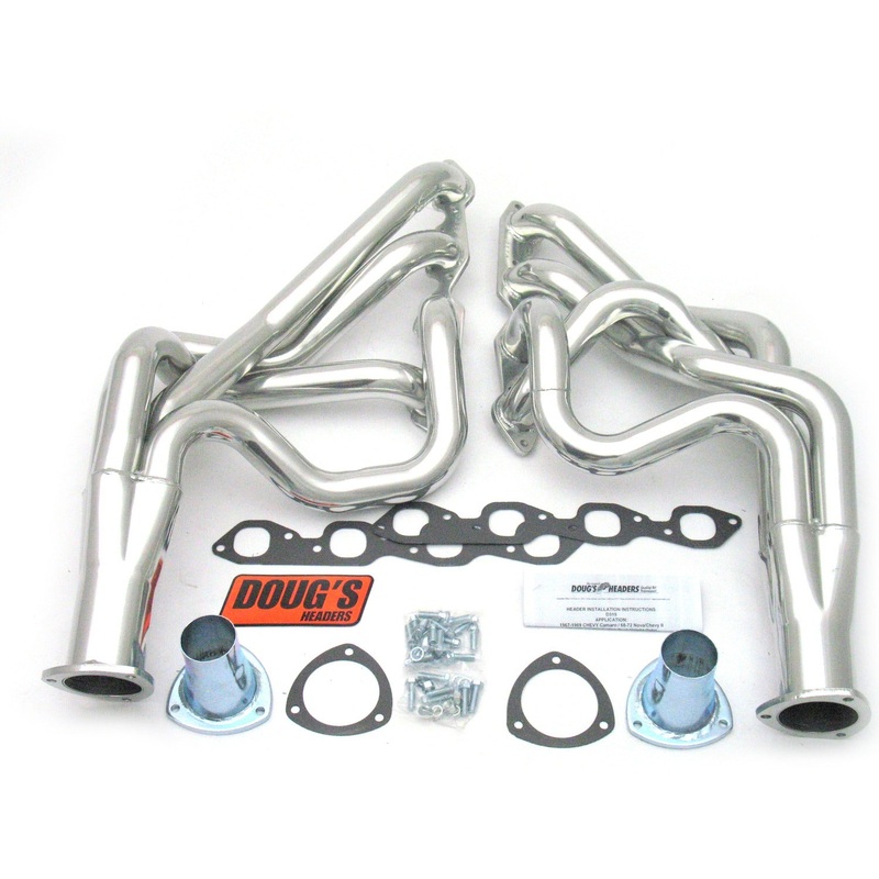 Doug’s Headers D319 – 2 1/8 4-Tube Full Length Header Camaro Big Block Chevrolet 67-69 Metallic Ceramic Coating